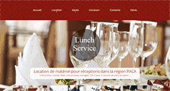 Desktop Screenshot of lunch-service-location.com