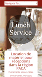Mobile Screenshot of lunch-service-location.com